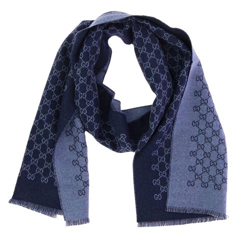 gucci scarf blue gold|Gucci scarf cost.